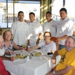 Henry, Carol, Max, etc. at Mare Blu